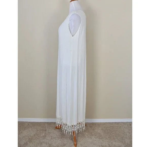 Vintage Magnet Art Lynn Yang Gauze Lace Dress and Jacket - M - Picture 10 of 14